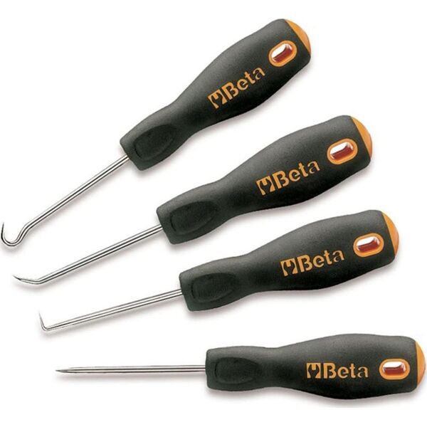 Beta Tools ZESTAW RYSIKÓW TRASERSKICH Z RĘKOJ.4SZT. 1687/S4 BETA UTENSILI S.P.A.