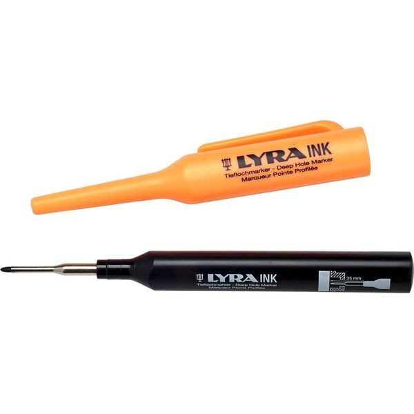 Lyra Marker do głębokich otworów czarny (LY480099)