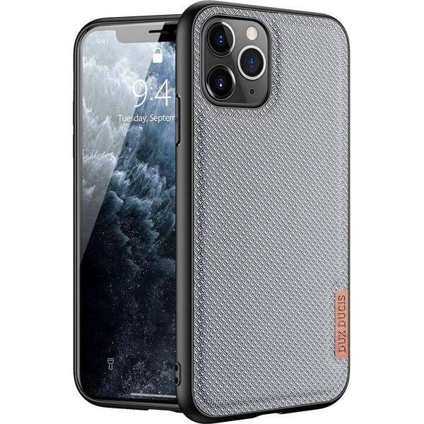 Dux Ducis Dux Ducis Fino etui pokrowiec pokryty nylonowym materiałem iPhone 11 Pro Max niebieski
