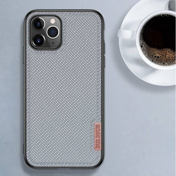 Dux Ducis Dux Ducis Fino etui pokrowiec pokryty nylonowym materiałem iPhone 11 Pro Max niebieski
