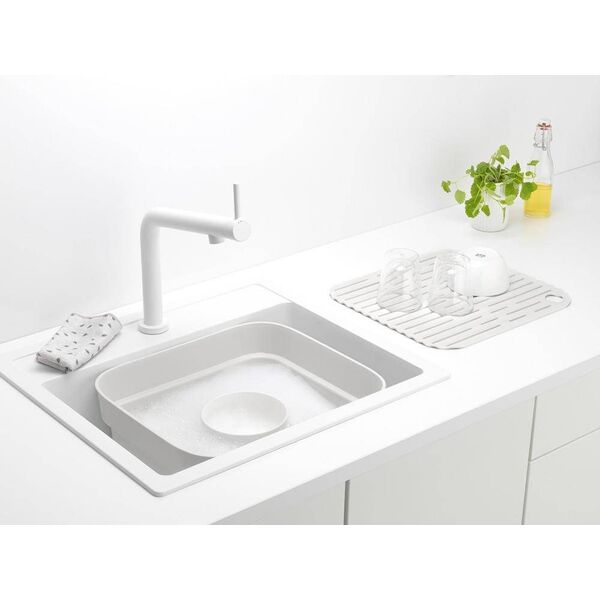 Brabantia Pojemnik do zmywania z ociekaczem SinkSide jasnoszary 302688