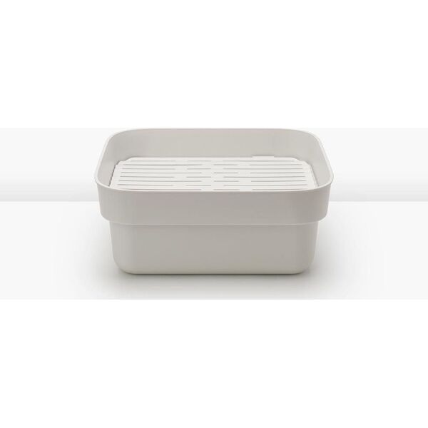 Brabantia Pojemnik do zmywania z ociekaczem SinkSide jasnoszary 302688