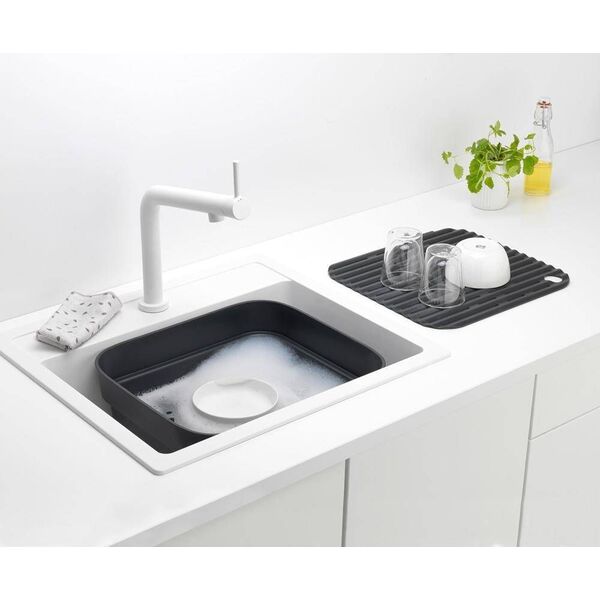Brabantia Pojemnik do zmywania z ociekaczem SinkSide ciemnoszary 302664