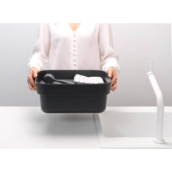 Brabantia Pojemnik do zmywania z ociekaczem SinkSide ciemnoszary 302664