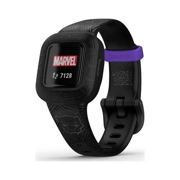 Smartband Garmin Vivofit Junior 3 Marvel Black Panther Czarny
