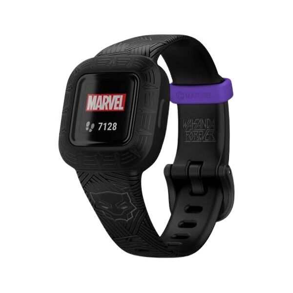 Smartband Garmin Vivofit Junior 3 Marvel Black Panther Czarny
