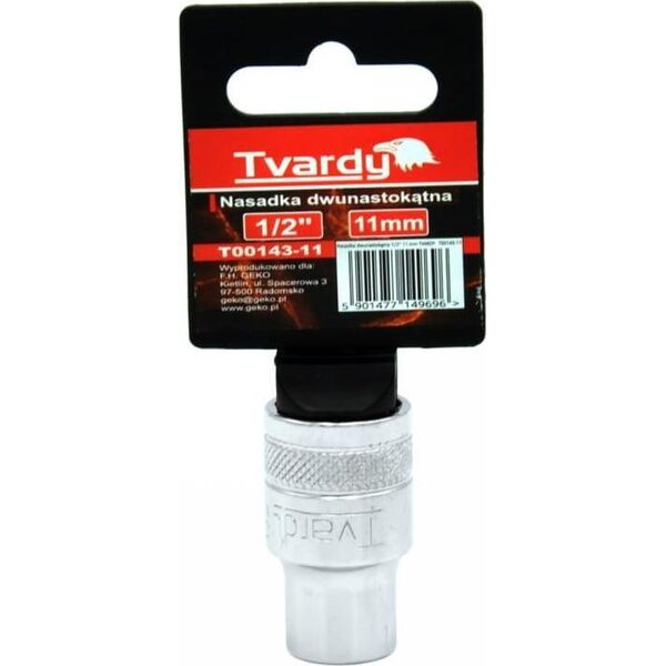 Geko NASADKA DWUNASTOKĄTNA 1/2" 11 MM TVARDY (10/100) T00143-11 GEKO