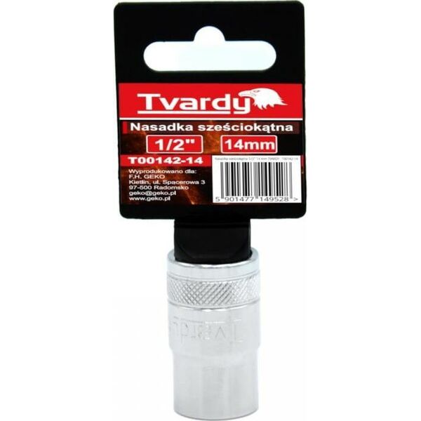 Geko NASADKA SZEŚCIOKĄTNA 1/2" 14 MM TVARDY (10/100) T00142-14 GEKO