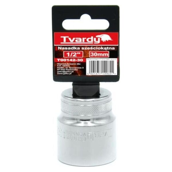 Geko NASADKA SZEŚCIOKĄTNA 1/2" 30 MM TVARDY (10/50) T00142-30 GEKO
