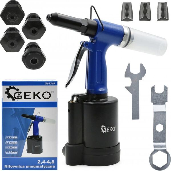 Geko NITOWNICA PNEUMATYCZNA 2.4-4.8MM (10) G01349 GEKO