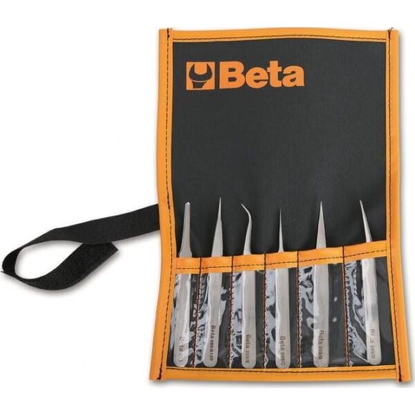 Beta Tools ZESTAW PĘSET KWASOODPORN.NIEMAGNET. 6SZT 999/B6 BETA UTENSILI S.P.A.