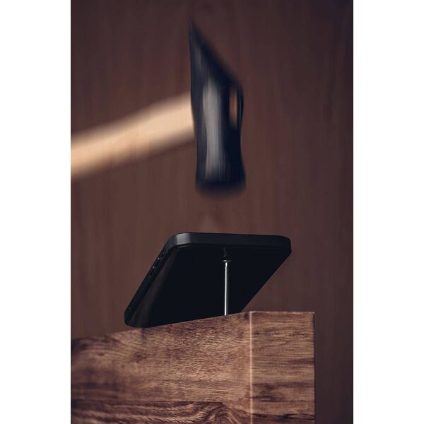 Moshi Szkło hybrydowe Moshi AirFoil Pro Apple iPhone 12 Pro Max (czarna ramka)