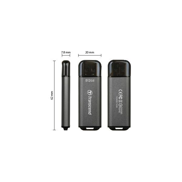 Pendrive Transcend JetFlash 920, 512 GB  (TS512GJF920)