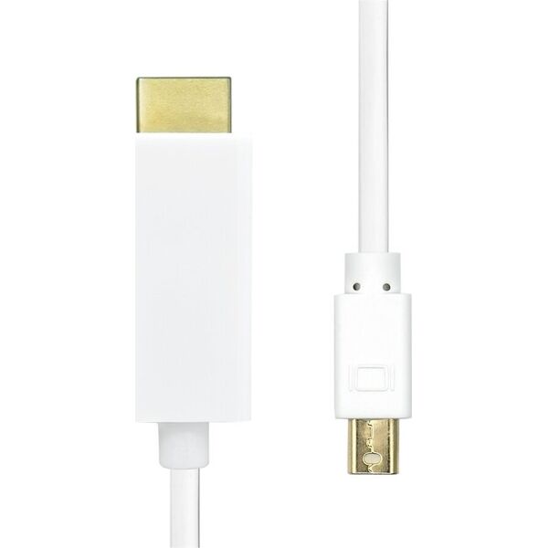 Kabel ProXtend DisplayPort Mini - HDMI 2m biały (MDP1.2-HDMI-002W)