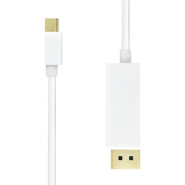 Kabel USB ProXtend USB-C - DisplayPort 1 m Biały (JAB-6988712)