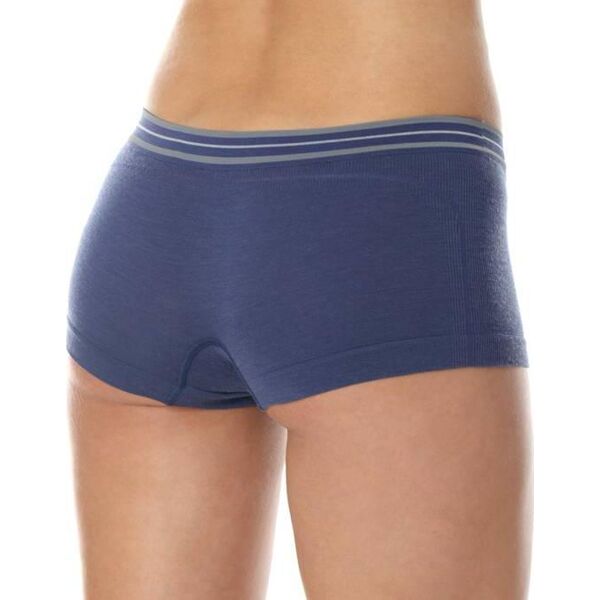 Brubeck BX10860 Bokserki damskie ACTIVE WOOL jeansowy M