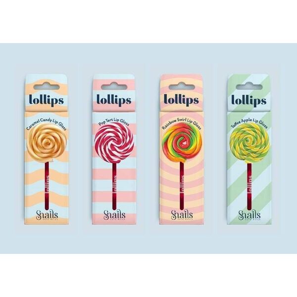 Snails Błyszczyk Lollips – Caramel Candy dla dzieci, 3ml