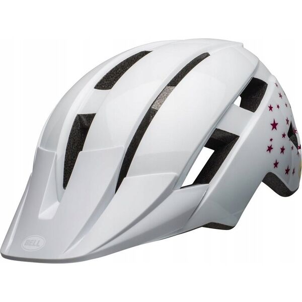 Bell Kask dziecięcy BELL SIDETRACK II INTEGRATED MIPS white stars roz. Uniwersalny (47–54 cm) (NEW)