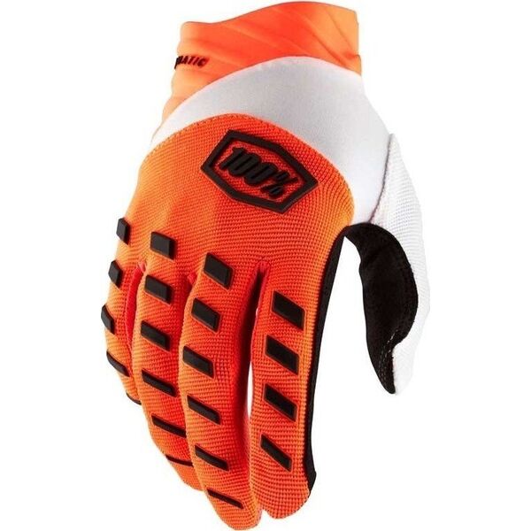 100% Rękawiczki 100% AIRMATIC Glove fluo orange roz. L (długość dłoni 193-200 mm) (NEW)