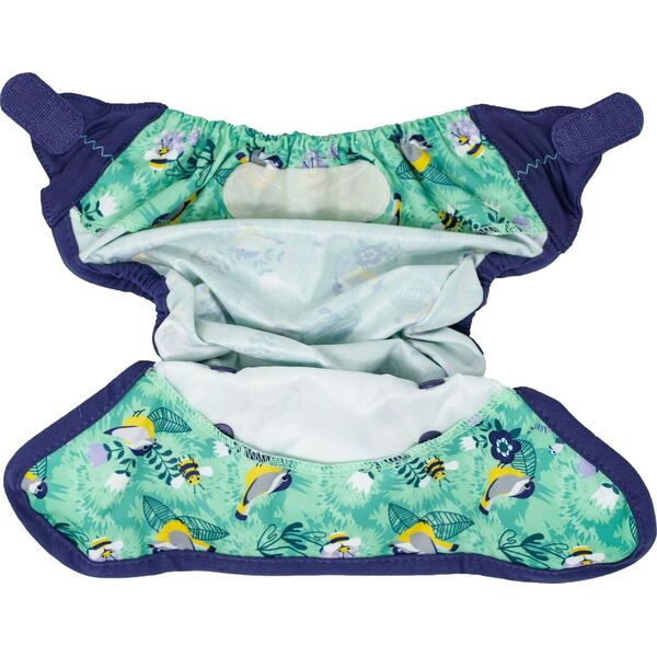 Close Caboo Otulacz, pieluszka wielorazowa z rzepami Round the Garden 3-16 kg, 1 szt.