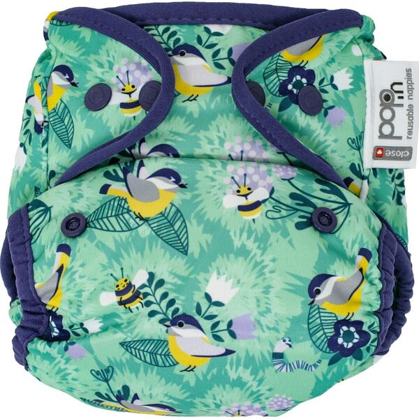 Close Caboo Otulacz, pieluszka wielorazowa z napami Round the Garden 3-16 kg, 1 szt.