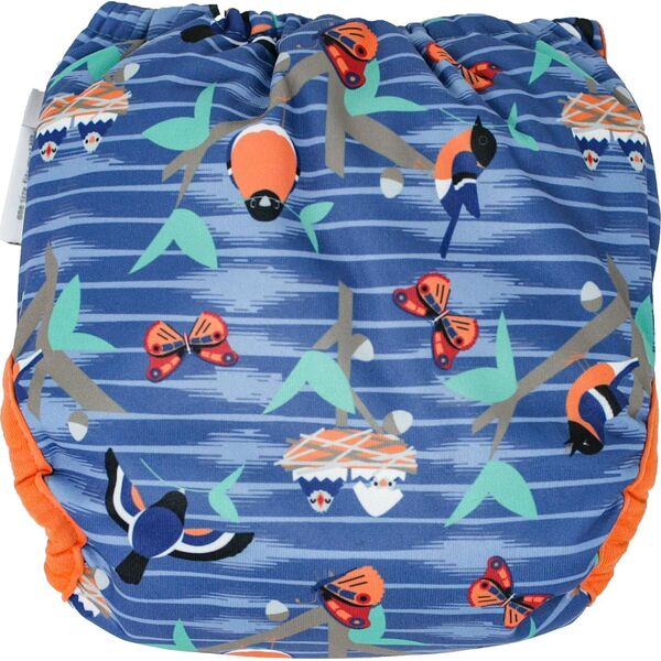 Close Caboo Otulacz, pieluszka wielorazowa V2 Twilight Garden z wkładem babusowym 3-16 kg, 1 szt.