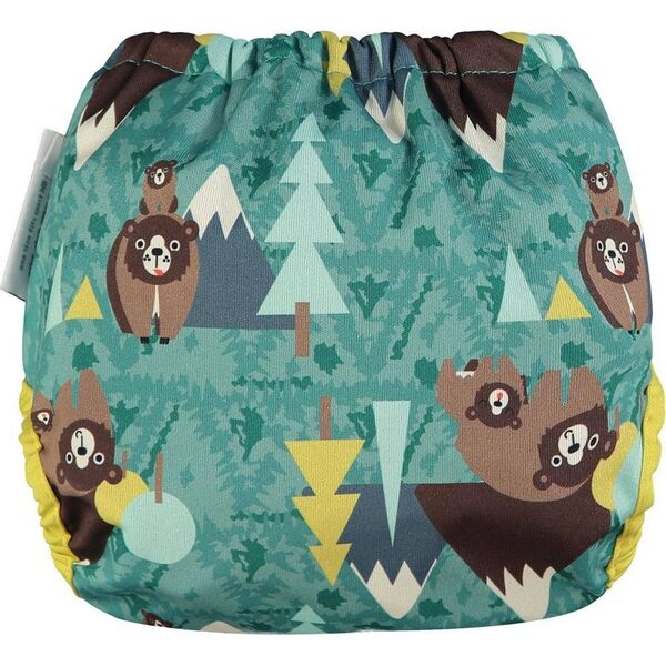 Close Caboo Otulacz, pieluszka wielorazowa z rzepami Bear 3-16 kg, 1 szt.