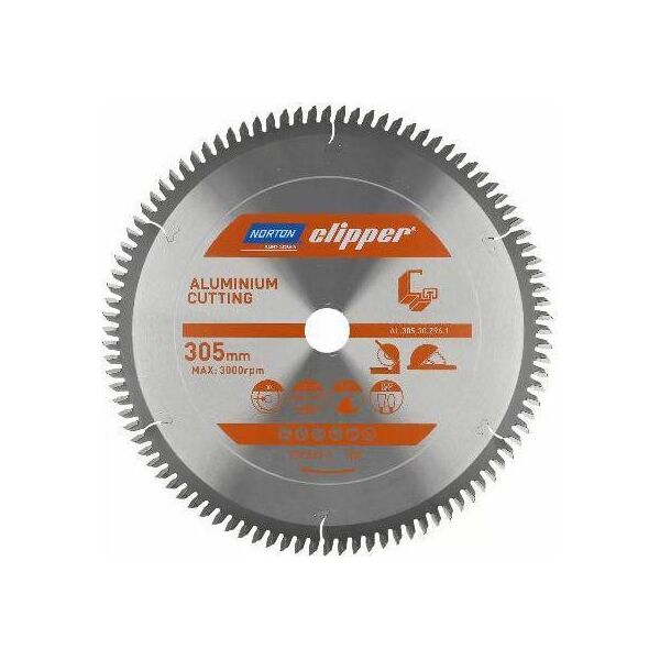 Norton Clipper NORTON PIŁA TARCZOWA 305mm x 30mm x 96z ALUMINUM (3,0/2,2) N70184608140