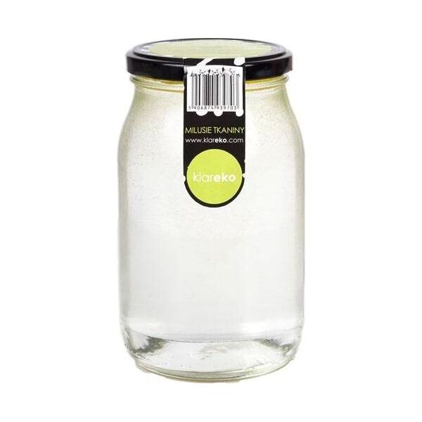 Płyn do płukania Klareko Klareko, Milusie Tkaniny, Pomarańcza i Lawenda, słoik 900 ml