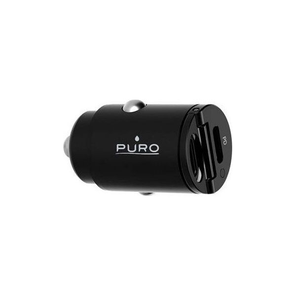 Ładowarka Puro Mini 2x USB-C 2.4 A  (PUR404BLK)