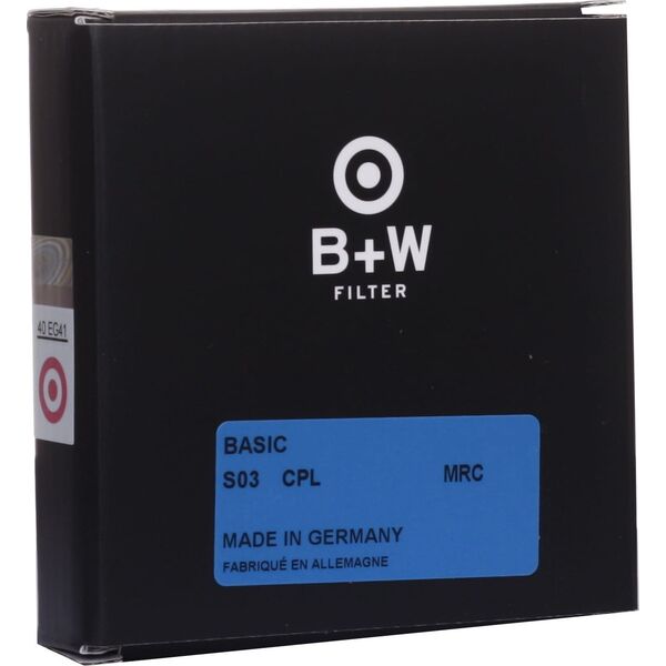 Filtr B&W International B+W BASIC CPL MRC 62mm