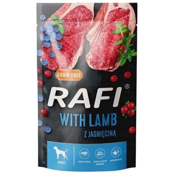Rafi Dolina Noteci Rafi Saszetka Karma jagnięcina 500g