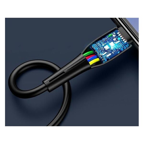 Kabel USB Usams USB-A - microUSB 1 m Czarny (SJ375USB01)