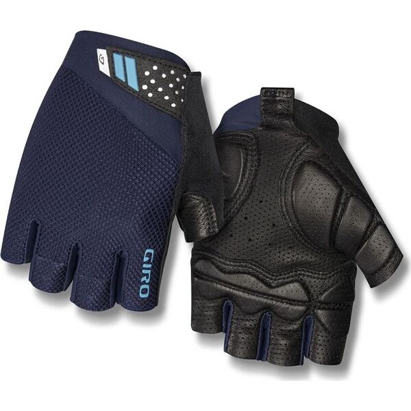 Giro Rękawiczki męskie GIRO MONACO II GEL krótki palec midnight blue iceberg roz. S (obwód dłoni 178-203 mm / dł. dłoni 175-180 mm) (NEW)