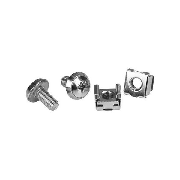 StarTech Zestaw śrub M6 x 12mm + nakrętki klatkowe 20 szt. (CABSCRWM620)
