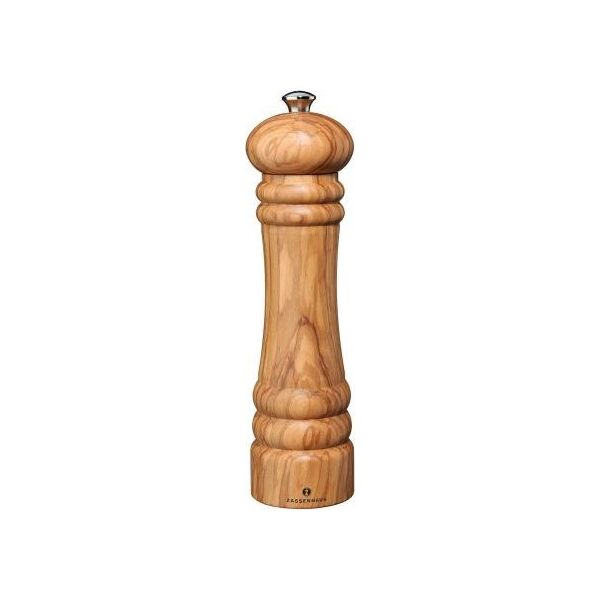 Młynek do przypraw Zassenhaus Młynek do soli Zassenhaus, śred. 6 x 24 cm, drewno oliwne