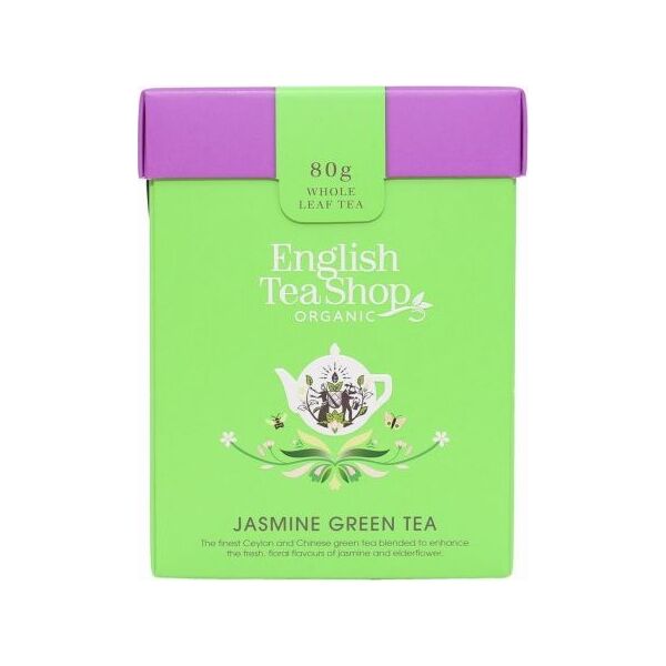 English Tea English Tea Shop, Herbata sypana, Jasmine Green Tea, 80 g
