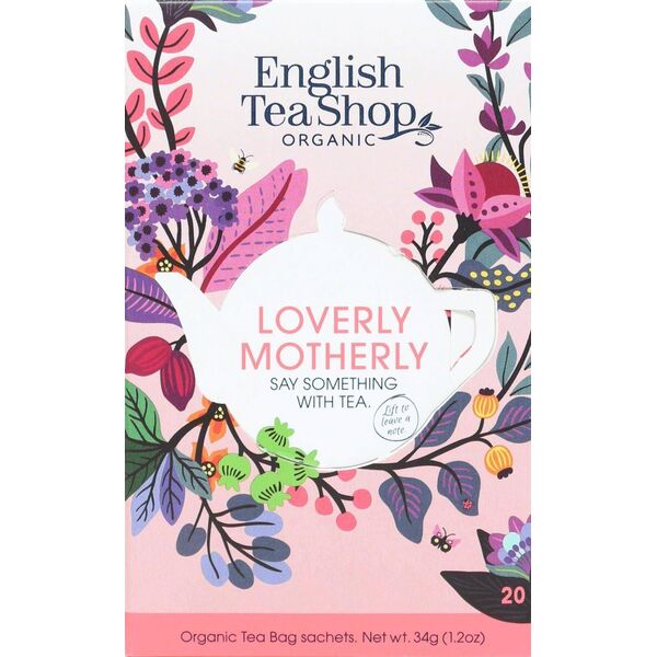 English Tea English Tea Shop, Herbata Loverly Motherly, Mix 5 Smaków, 20 Saszetek