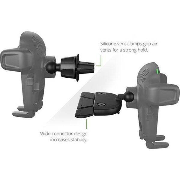 iOttie Uchwyt zaciskowy do samochodu Easy One Touch Wireless 2
