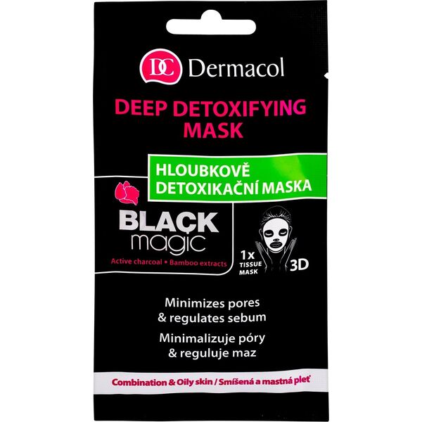 Collistar Dermacol Black Magic Maseczka do twarzy 1szt