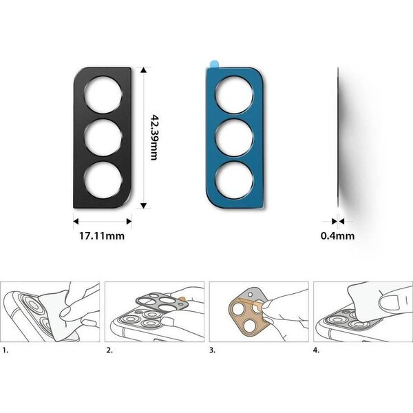 Ringke RINGKE CAMERA STYLING GALAXY S21+ PLUS BLACK