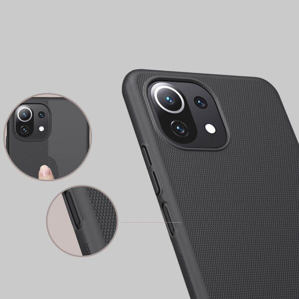 Nillkin NILLKIN FROSTED SHIELD XIAOMI MI 11 LITE/MI 11 LITE 5G BLACK