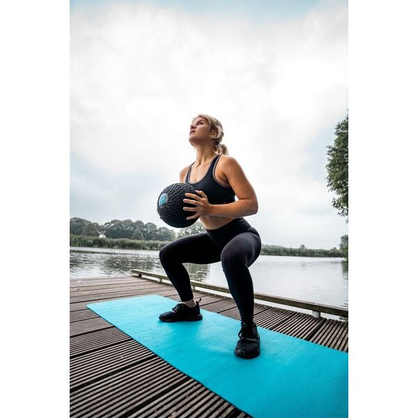 Avento Mata do ćwiczeń fitness jogi czerwona