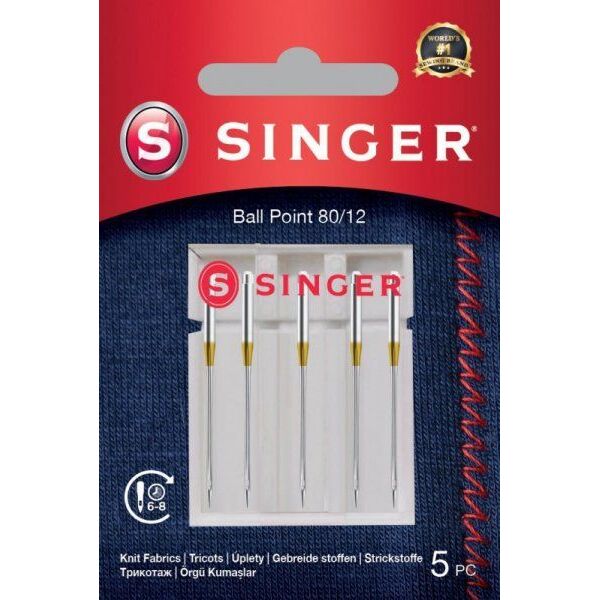Singer Igła Ball Point 80/12