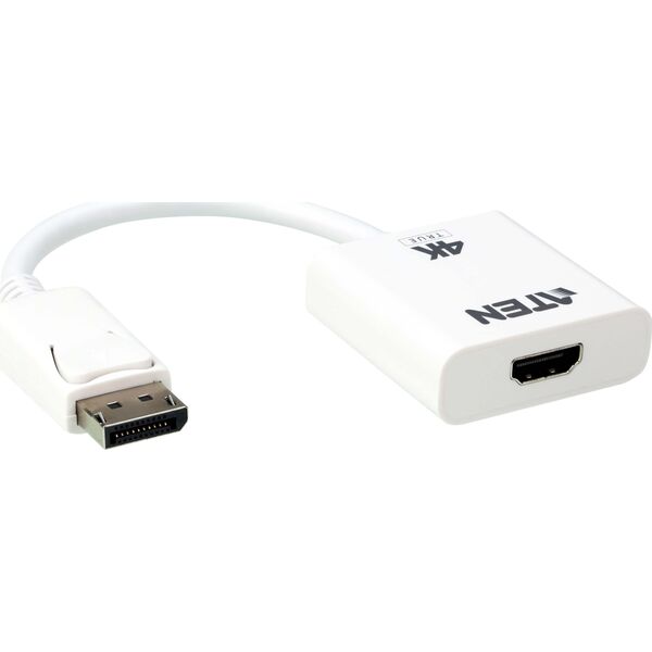 Adapter AV Aten DisplayPort - HDMI biały (VC986B)