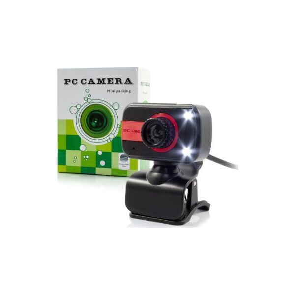 Kamera internetowa A5X 480P Czerwona