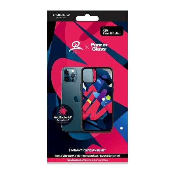 PanzerGlass PanzerGlass ClearCase iPhone 12 Pro Max 6,7" Mikael B Limited Artist Edition Antibacterial