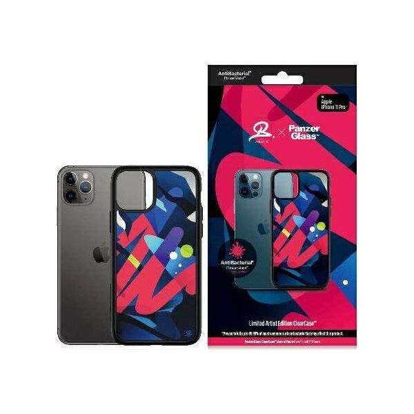 PanzerGlass PanzerGlass ClearCase iPhone 11 Pro Mikael B Limited Artist Edition Antibacterial