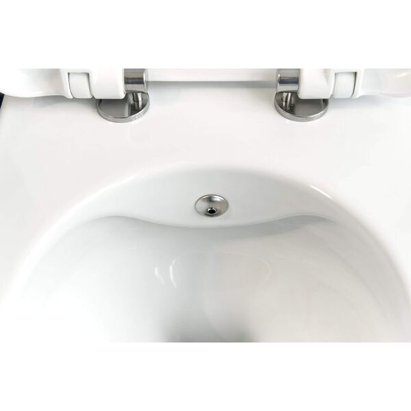 Miska WC Deante Deante Peonia Zero Miska WC z funkcją bidetu ze zintegrowaną baterią mieszaczową