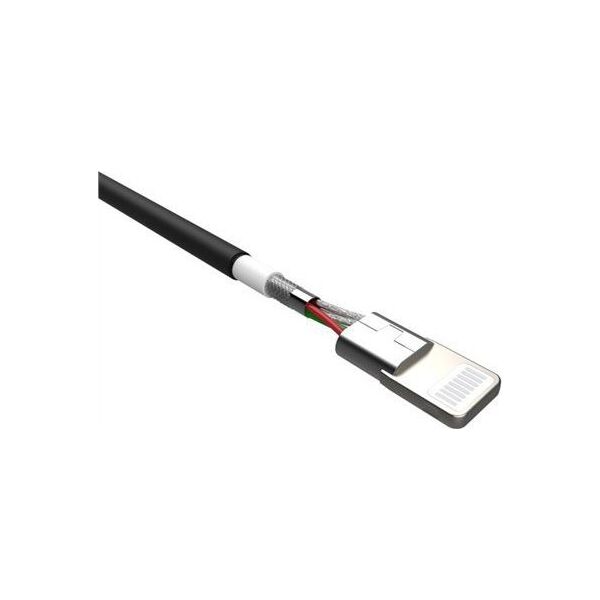 Kabel USB Silicon Power USB-A - USB-C 1 m Czarny (SP1M0ASYLK15AL1W)